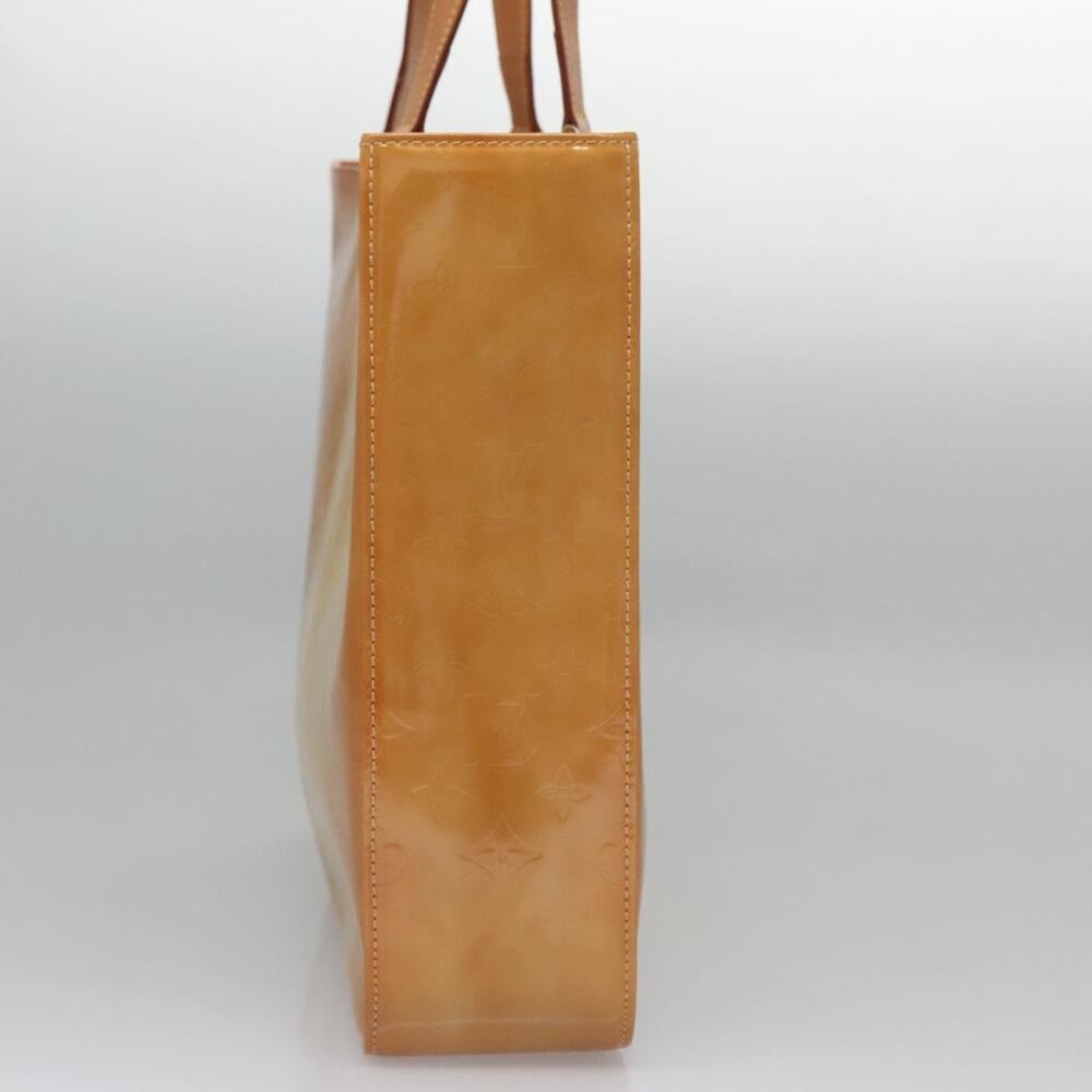 LOUIS VUITTON Monogram Vernis Columbus Tote Bag Beige M91023 - Picture 4 of 16